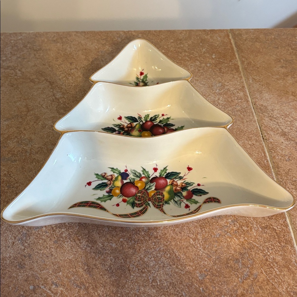 Lenox Dimension Tartan Plaid Holiday Tree